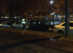 Водитель Honda протаранил 5 машин в Воронеже