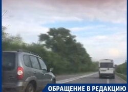 40 километров сплошной превратили в дорогу без правил под Воронежем