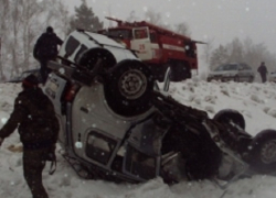 В страшном столкновении «Нивы» и «Лады» на воронежской трассе погиб человек, трое в реанимации 