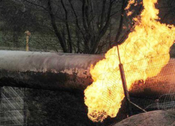 В Воронежской области на газопроводе произошел взрыв с возгоранием