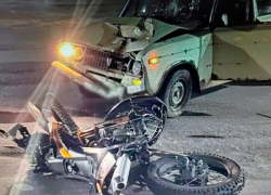 Пьяного 16-летнего мотоциклиста сбил воронежец на «Жигулях» 