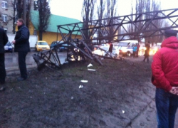 15 тысяч человек в Воронеже остались без света из-за столкновения мусоровоза с ЛЭП