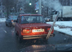 Воронежского автомобилиста заставили укоротить метровый агрегат