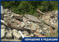 Строительным мусором устлали дорогу на кладбище под Воронежем