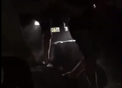 Массовая драка под Воронежем попала на видео