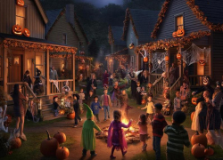 О праздновании Хэллоуина в России высказали свое мнение воронежцы