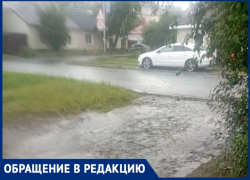 Ремонт дороги превратил воронежскую улицу в заливное 