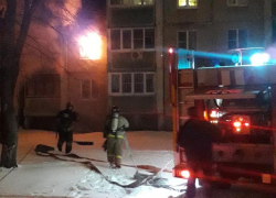 Опубликованы снимки пожара, унесшего жизнь пенсионера в Воронеже