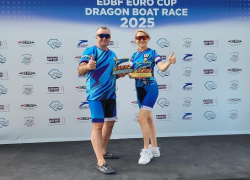 Сотрудники Нововоронежской АЭС стали победителями Еврокубка по гребле на лодках класса «Дракон»