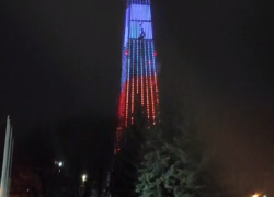 Изображение белорусского и российского флагов появится на воронежской телебашне 8 декабря