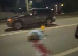 Последствия страшной аварии с BMW на Ворошилова попали на видео в Воронеже