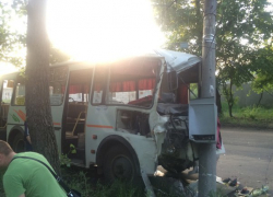 В Воронеже столкнулись два автобуса, заполненные пассажирами
