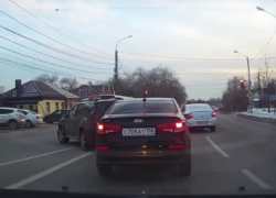 Спорное ДТП в центре Воронежа попало в объектив регистратора