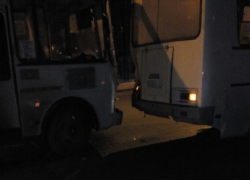 В Воронеже гонки на ПАЗиках закончились столкновением маршруток