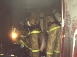 15 спасателей тушили пожар в воронежской многоэтажке