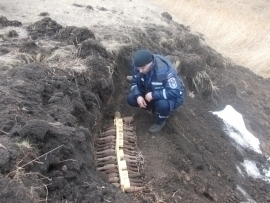 Воронежские спасатели обезвредили 124 снаряда времен ВОВ