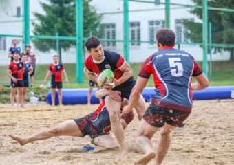 Чемпионат ЦФО по пляжному регби выиграл воронежский клуб «Гвозди»