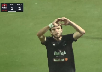 Появилось видео гола и паса полузащитника воронежского «Факела» в игре сборных ФНЛ и Медиалиги