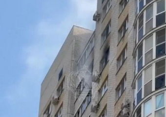 Подробности пожара во вспыхнувшей квартире ЖК «Дельфин» раскрыли воронежские спасатели