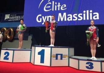 Воронежская гимнастка триумфально выступила во Франции