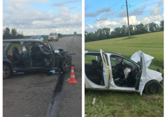 Погиб мужчина и пострадала 9-летняя девочка в столкновении «Яндекс.Такси» и Lada под Воронежем