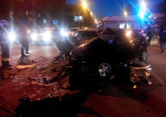 В аварии в Воронеже погиб 16-летний водитель, троих госпитализировали