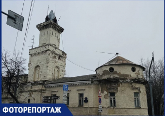 Историческая пожарная часть в виде старорусской башни готовится к реставрации в Воронеже