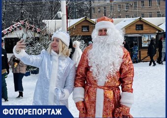 Как прошел парад Дедов Морозов в Воронеже