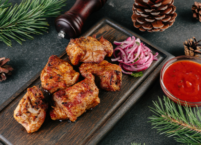 Шашлык на Новый год в Воронеже!