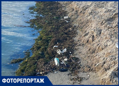 Зловонная тина и мусор: опубликованы кадры неприглядной стороны Петровской набережной Воронежа