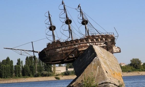 Памятник баркалону «Меркурий» в Воронеже могут отправить на реставрацию