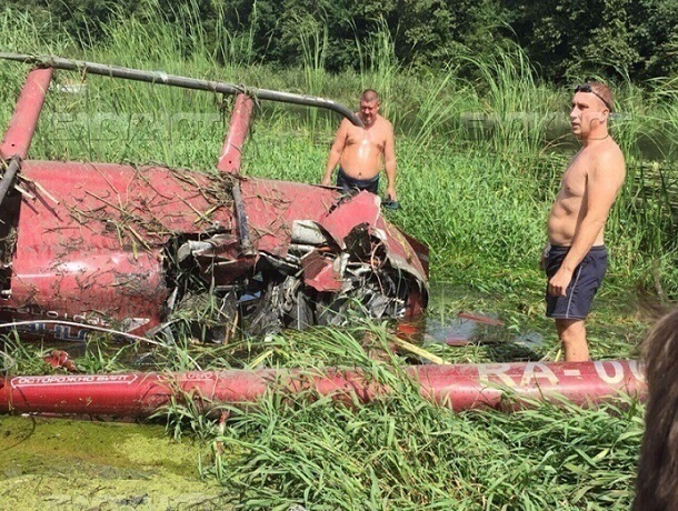 В крушении вертолета под Воронежем обвинили пилота