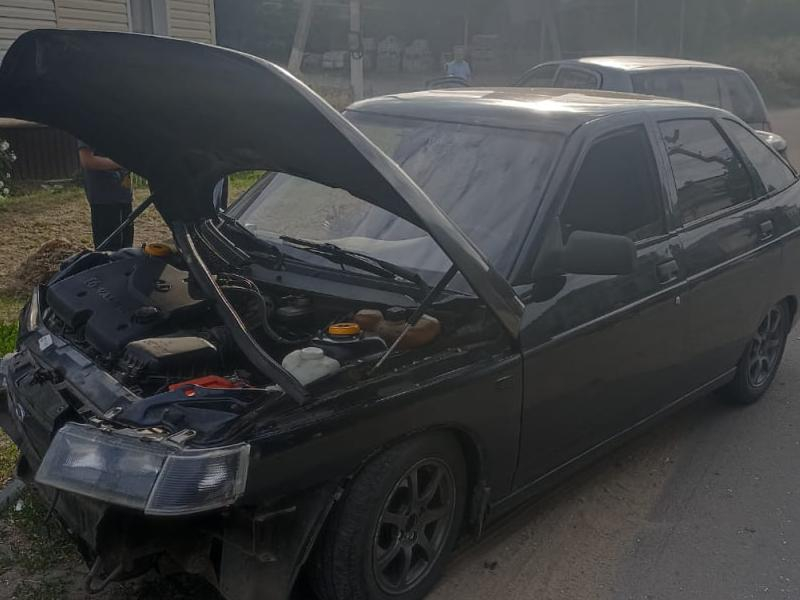 87-летний автомобилист нарушил ПДД и столкнулся с Lada в Воронежской области