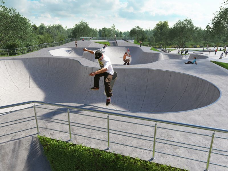 Новый скейт-парк за 5,4 млн рублей появится на Придаченской дамбе в Воронеже
