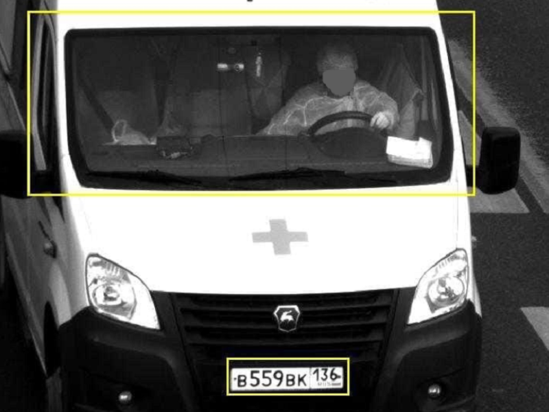 Штраф-камера поймала в объектив проступок водителя скорой в Воронеже