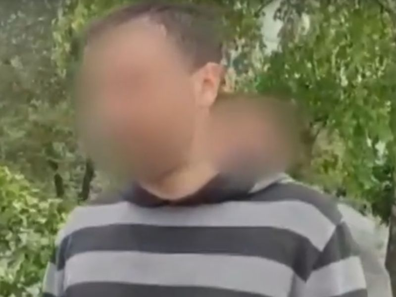 Опубликовано видео с педофилом, пытавшимся изнасиловать девочку под Воронежем