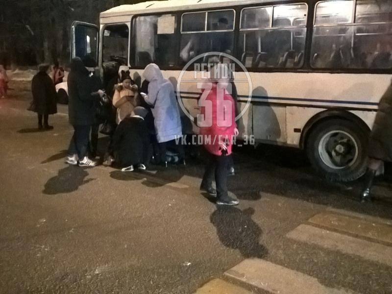 О состоянии сбитой автобусом девочки сообщили полицейские в Воронеже