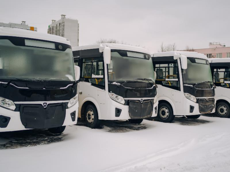 Пять новых автобусов приступили к обслуживанию маршрутов в Воронеже