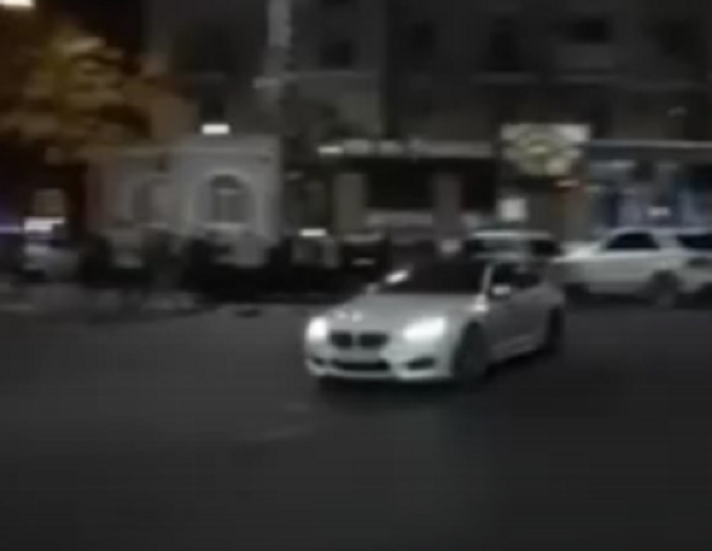 Погоня полицейских за элитным-дрифтером на BMW попала на видео в Воронеже