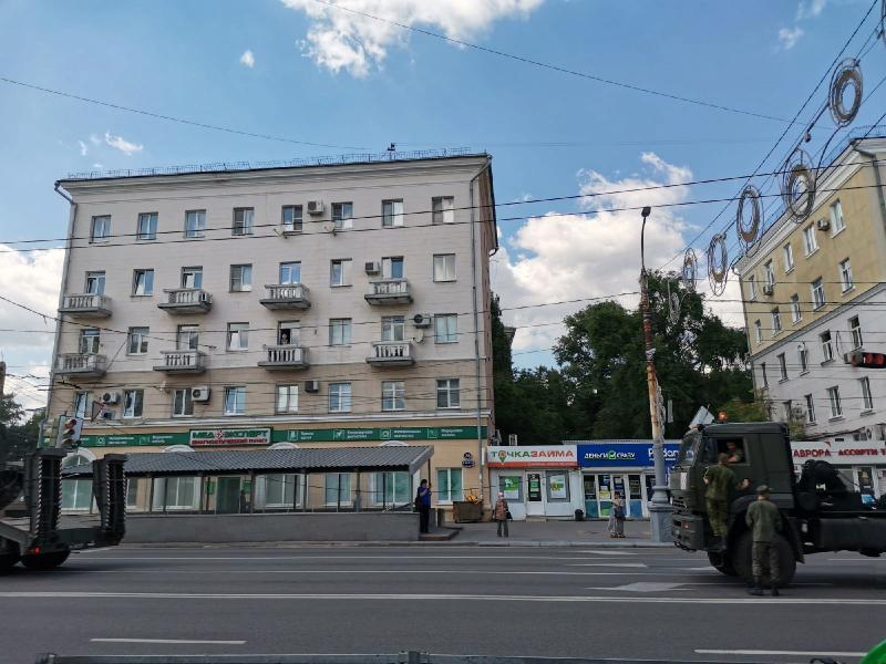 Неудачу военной техники после парада Победы сняли в Воронеже