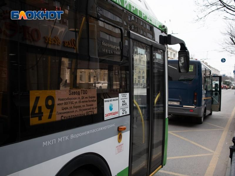 Популярные воронежские автобусы изменят маршруты