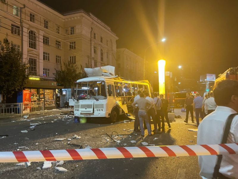 Резонансный взрыв маршрутки произошел год назад в центре Воронежа