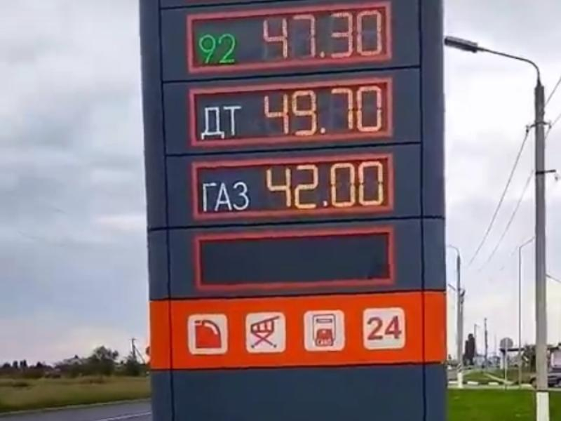 Дальнобойщик рассвирепел из-за цен на автомобильный газ в Воронежской области