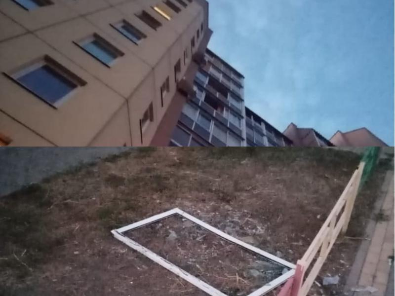 Пикирующие окна на Ломоносова не на шутку напугали жительницу Воронежа