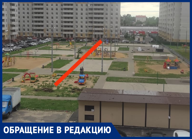 Детскую площадку намереваются отдать курсантам – жители Воронежа возмущены