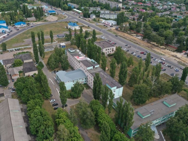 Больницу, из окна которой выпадал фельдшер, начали ремонтировать под Воронежем