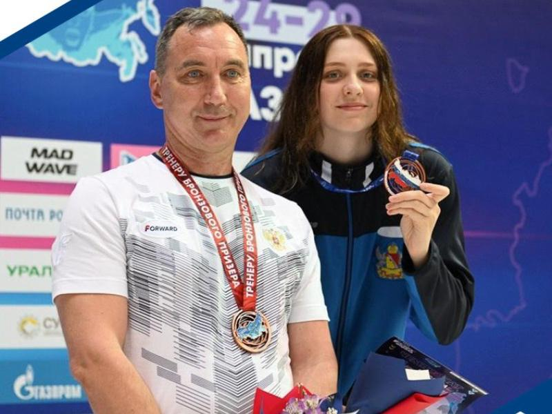 Несовершеннолетняя воронежская пловчиха поставила рекорд на чемпионате России