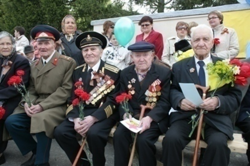 Воронежских ветеранов в честь 70-летния Победы в ВОВ социально поддержат