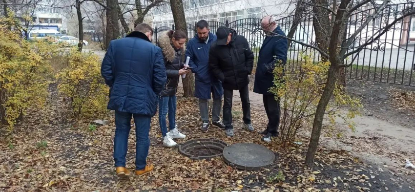 Совместная проверка с ГЖИ подтвердила, что сети водоотведения у дома №70 по ул. Ростовской работают штатно