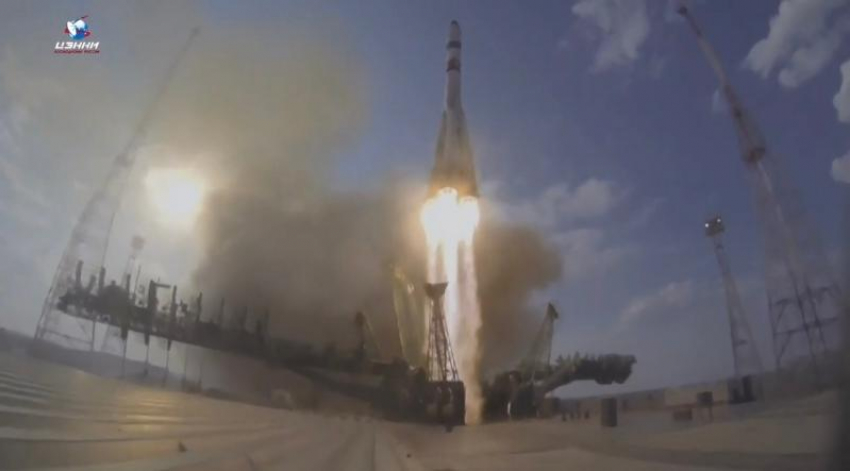 Появилось видео запуска ракеты «Союз-2.1а», двигатели которой сделаны в Воронеже